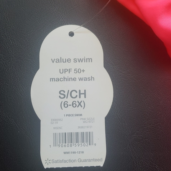 Girls Wonder Nation Bathing Suit - Picture 3 of 3